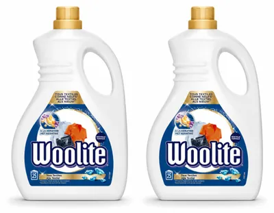 Produktbild von 2 x Woolite Flüssigwaschmittel Alle Textilien mit Keratin – 1,5 l - Vorteilspackung - 2 Stücke