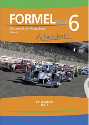 Produktbild von Formel PLUS 6 Arbeitsheft Bayern