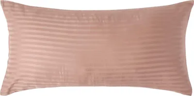 Produktbild von HOMESCAPES Kopfkissenbezug Fadendichte 330 Taupe Beige, 40 x 80 cm