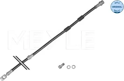 Produktbild von MEYLE 100 525 0082 Bremsschlauch Vorne für VW Golf VII Schrägheck (5G1, BQ1, BE1, BE2) GOLF VI (5K1) Passat Variant (3G5, CB5) Golf VII Variant
