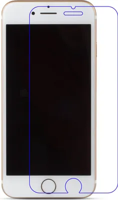 Produktbild von Forcell, Flexible Displayschutzfolie aus Hartglas iPhone 7 / 8 / SE 2020, Transparent