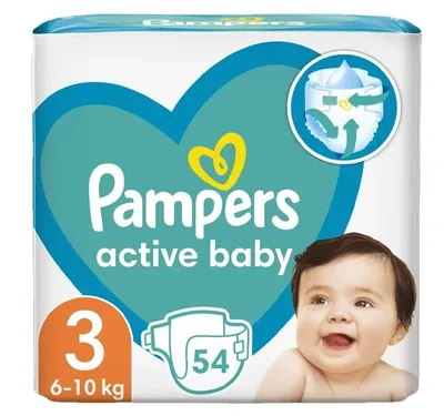 Image de Pampers Active Baby 3, 54 plenek, 6kg-10kg