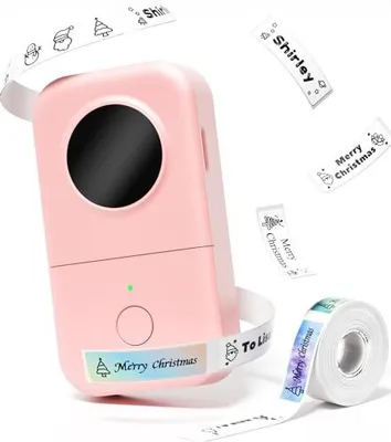 Produktbild von PHOMEMO D30 Tragbarer Etikettdrucker, Bluetooth -Thermalmaschine, Aufkleber Geeigneter Speicher zu Hause, Büro, Supermarkt, Preis, kompatibler Android