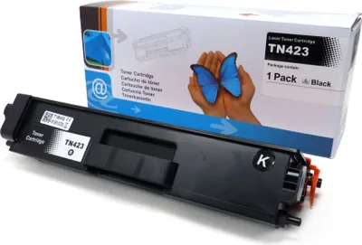 Produktbild von D&C Toner Black für Brother TN421/TN423 - Kompatibel mit HL/DCP/MFC Serien