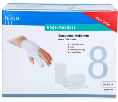 Produktbild von HOEGA MUBILAST o.Cello 8cmX4m, 20 St BIN