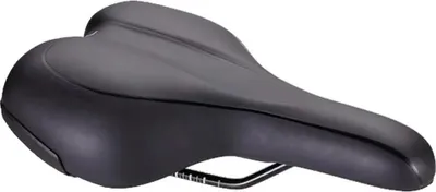 Produktbild von BBB Cycling Sattel Meander Active 170mm schwarz - komfortabler Trekkingsattel...