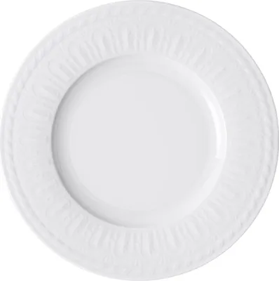 Produktbild von Villeroy & Boch 1046002610, Essteller, Rund, Porzellan, Weiß, 27 cm, 545 g