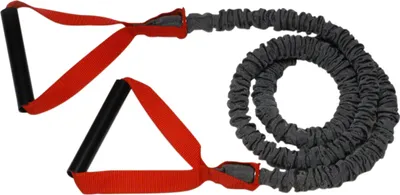 Produktbild von Premium Tubing Fitness Tube Expander Gymnastikband 165 cm, Stark, Rot