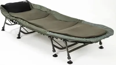 Produktbild von Mostal 8-Bein Luxus Karpfenliege Bedchair Anglerliege Liege