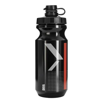 Produktbild von ROCKBROS Trinkflasche 600ml Auslaufsicher BPA-frei Einhändig, Sportflasche für Fahrrad Schwarz