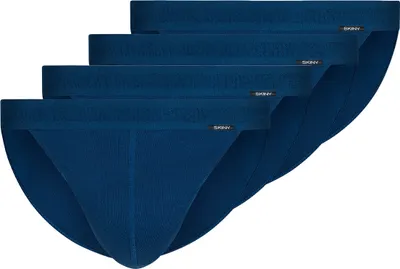 Produktbild von Skiny 4er Pack Basic Slip / Unterhose Pflegeleicht und langlebig, Aus 100% Baumwolle, Im praktischen Mehrfachpack erhältlich