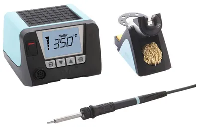 Produktbild von Weller WT 1012 Set, 1 Kanäle, 2 °C, 50 °C, 550 °C, LCD, 90 W