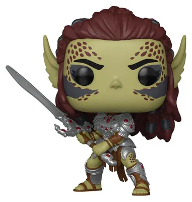 Imagen del producto de Figura de vinilo POP! Games de Lae'zel de Baldur's Gate 3, con espada, 9 cm