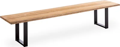 Produktbild von Niehoff Tavo Bank 240x45 cm Aluminium/Teak