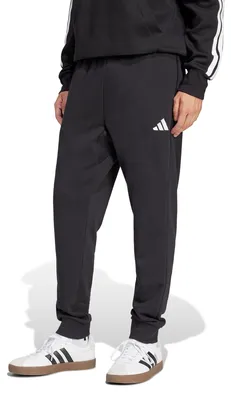 Produktbild von adidas M Essentials Feel Cozy French Terry Herren Trainingshose schwarz/weiß schwarz/weiß L