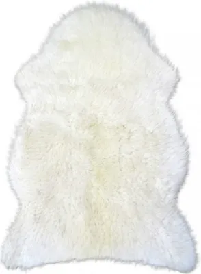 Produktbild von Heitmann Felle Lammfell Naturweiß Größe ca. 130 cm 813
