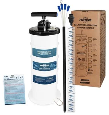 Productafbeelding van Handmatige vloeistofpomp met veiligheidsdrukindicator - 6,5 liter