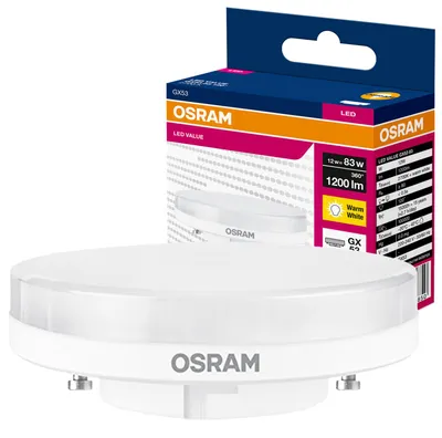 Immagine prodotto di OSRAM Lampada LED Star MR16 5,3W 827, 2700K bianco caldo, GU5.3, 120°, 630 lm, bassa tensione, nessun tempo di riscaldamento