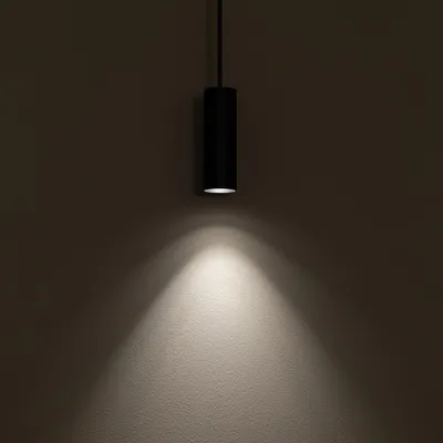 Immagine prodotto di Lampada a sospensione FOURTY nera 1xGU10x10W in metallo, dimensioni: 133x4x4 cm, IP20, Nowodvorski Lighting