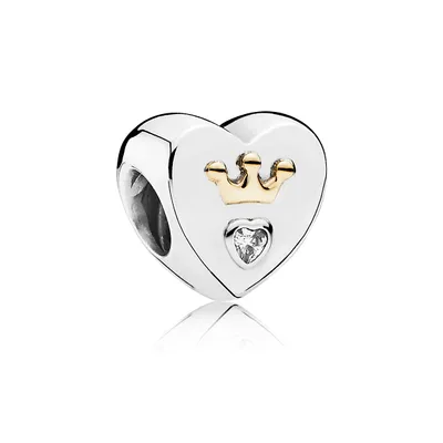 Immagine prodotto di Perla - Argento sterling, oro 585, oro 14K, zircone - cuore