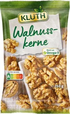 Image de Cerneaux de noix Kluth 150g naturels croquants et savoureux de multiples façons
