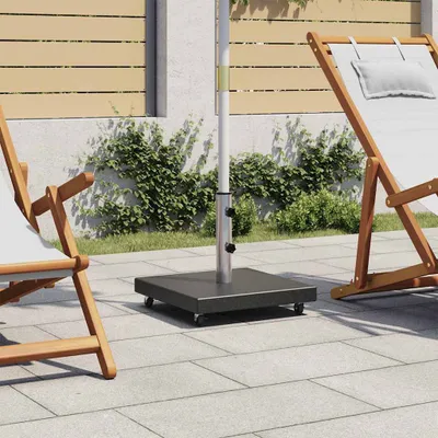 Produktbild von Möbel Sonnenschirmständer Granit 30 kg Quadrat Schwarz - Sonnenschirmständer &48406