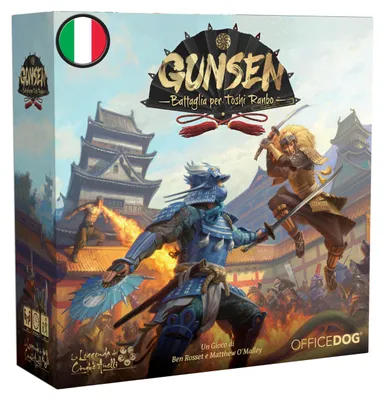 Immagine prodotto di Asmodee – Gunsen: Battaglia per Tomhi. RANBO – un gioco da tavolo strategico per esperti