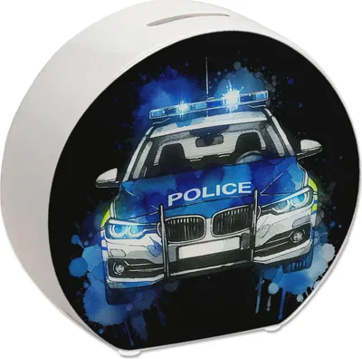 Produktbild von Polizeiauto Spardose