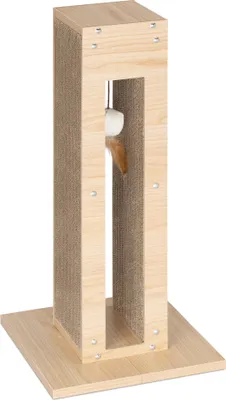 Produktbild von Navaris Kratzbaum Kratzstamm für Katzen - Kratzsäule inklusive Spielzeug - Katzenbaum Kratzstange Kratzbaumstamm - einfache Montage