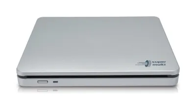 Immagine prodotto di HLDS Hitachi-LG Slim Portable DVD-Writer - Argento - Fessura - Desktop/Notebook - DVD±RW - USB 2.0 - 60000 h