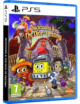 Produktbild von GameMill Entertainment NickToons and the Dice of Destiny, PlayStation 5, E10+ (Jeder über 10 Jahre), Physische Medien