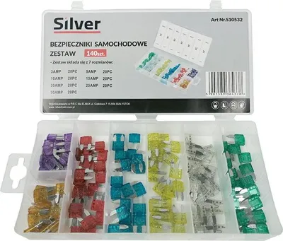 Immagine prodotto di Fusibili 3-30a 130pz. /silbern