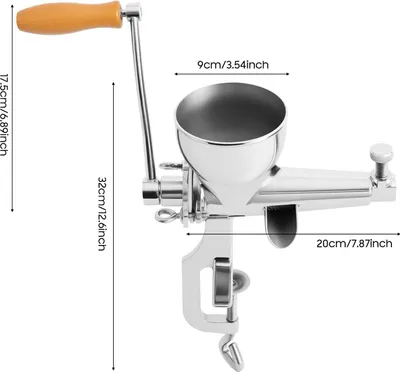 Image de Centrifugeuse, Acier inoxydable, Design compact, Argenté