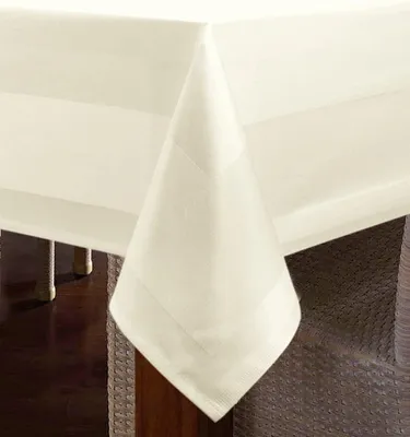 Produktbild von Tischwäsche mit Atlaskante rundum sekt 100 x 100 cm