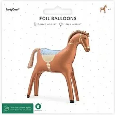 Zdjęcie produktu dla PARTYDECO Balon fol.Koń 112x97cm mix 85572