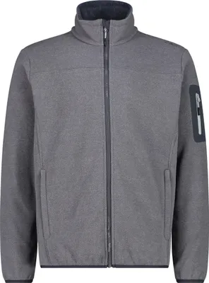 Produktbild von CMP MAN JACKET Herren Fleecejacke Jacqaurd-Knit-Tech, Größe:54, Farbe:Grey - Titanio