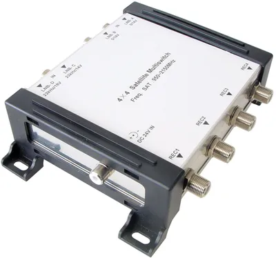 Produktbild von Transmedia FMULTI11L Sat-Multiswitch 4x4, inkl. Verstärker, Externe Stromzufuhr