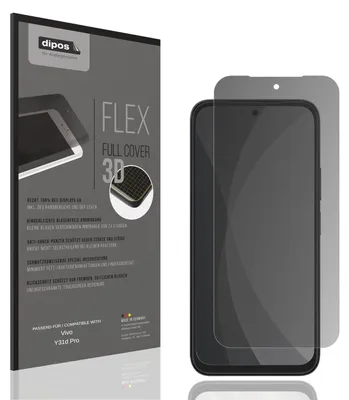 Produktbild von Full Cover Privacy Blickschutzfolie für Vivo Y31d Pro Folie Anti-Shock