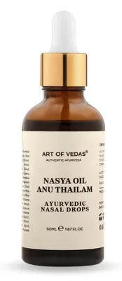 Produktbild von Art of Vedas Nasya Öl 50ml - Anu Thailam, Traditionelles Ayurvedisches Öl für die Nasenpflege