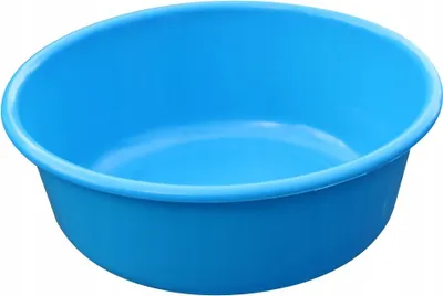 Produktbild von Runde Plastikschüssel 6 l Meeresblau