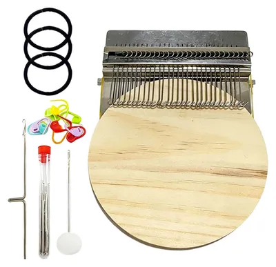 Produktbild von Stopfrahmen und Nähmaterialien für kleine Reparaturen | Set mit Strickrahmen - Für Socken, Jeans, Kleidung, Bastelprojekte, Häkeln und Stickerei