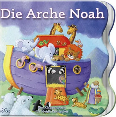 Zdjęcie produktu dla Handliches Kinderbuch: Geschichten aus der Bibel mit robusten Klappen für Kinder ab 2 Jahren