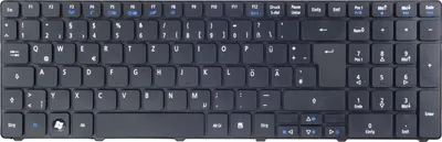 Produktbild von Tradebit - Tastatur für Acer Aspire | Deutsch DE QWERTZ | Volle Kompatibilität | Hochwertige Materialien | Modelle: 5738 5740 5741 5741G 5742G 5745 5750G 5750 7750 7739 7738 7740 7560
