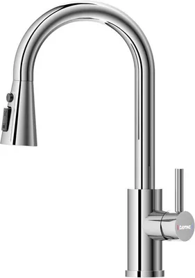 Produktbild von Chromen Keukenkraan mit 3 Sproeifunktionen, SUS304 Edelstahl, 360° drehbar