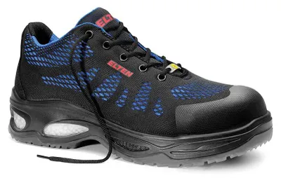 Image de Chaussure basse de sécurité LOGAN blue Low ESD S1, taille 48