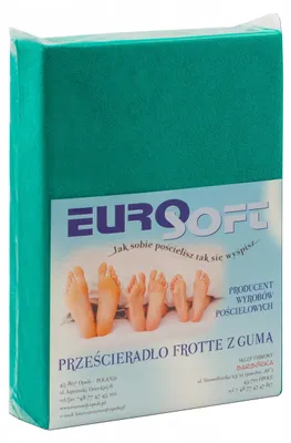 Produktbild von Eurosoft Spannbettlaken Frottee mit Gummizug 90x210 cm