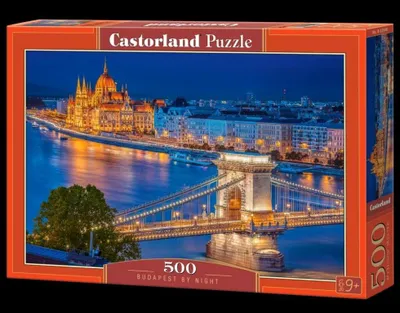 Image de Puzzle 500 pièces Budapest la nuit Castorland 53940