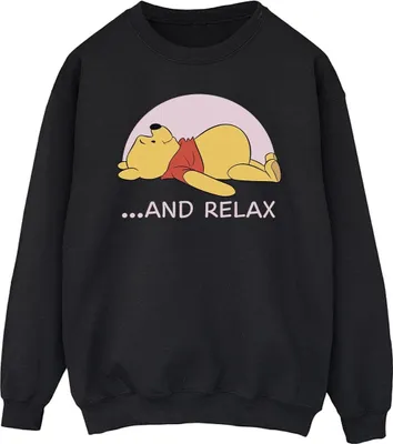 Produktbild von Disney - "Relax" Sweatshirt für Herren BI50820 (XL) (Schwarz)