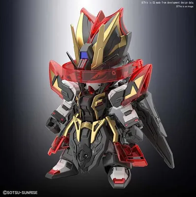 Produktbild von Bandai Model Kit Gunpla - Sd Sangoku Sokets Xun Yu Strike Noir