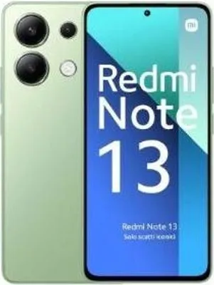 A marketing image of a smartphone, showing its front and back.